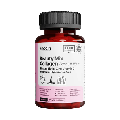 Anocin Beauty Mix Collagen Tip 1 - 2 - 3 30 Tablet